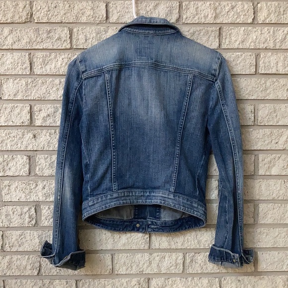 Guess Crop Jean Jacket - Picture 2 of 7